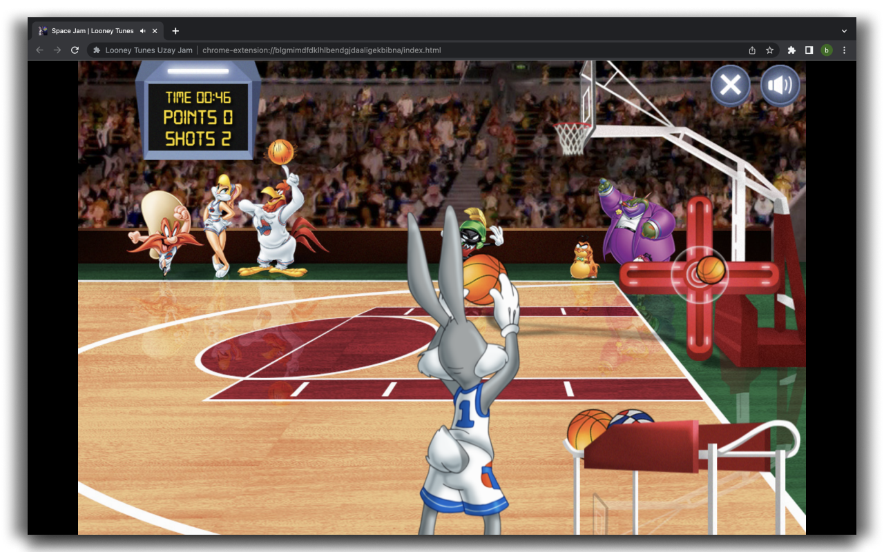 Looney Tunes Space Jam - Basketball Game截图2