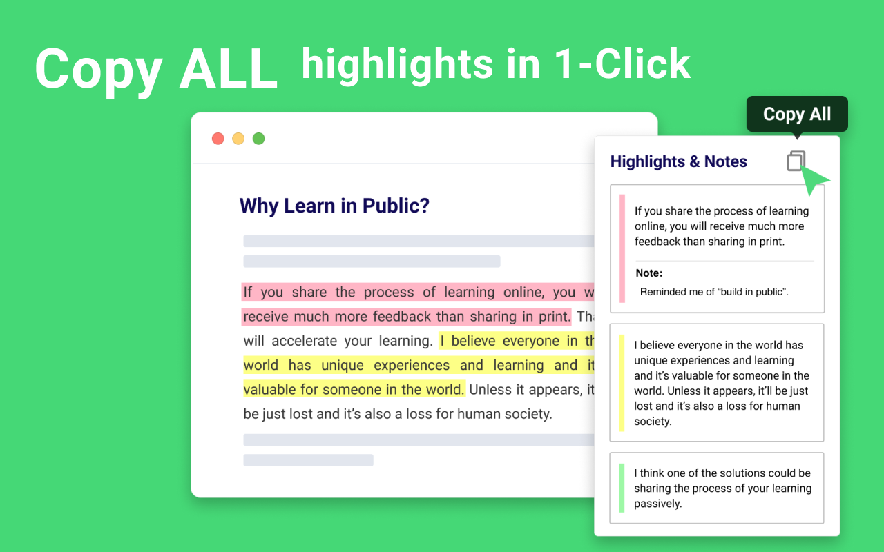Glasp Web Highlighter: PDF & Web Highlight截图4