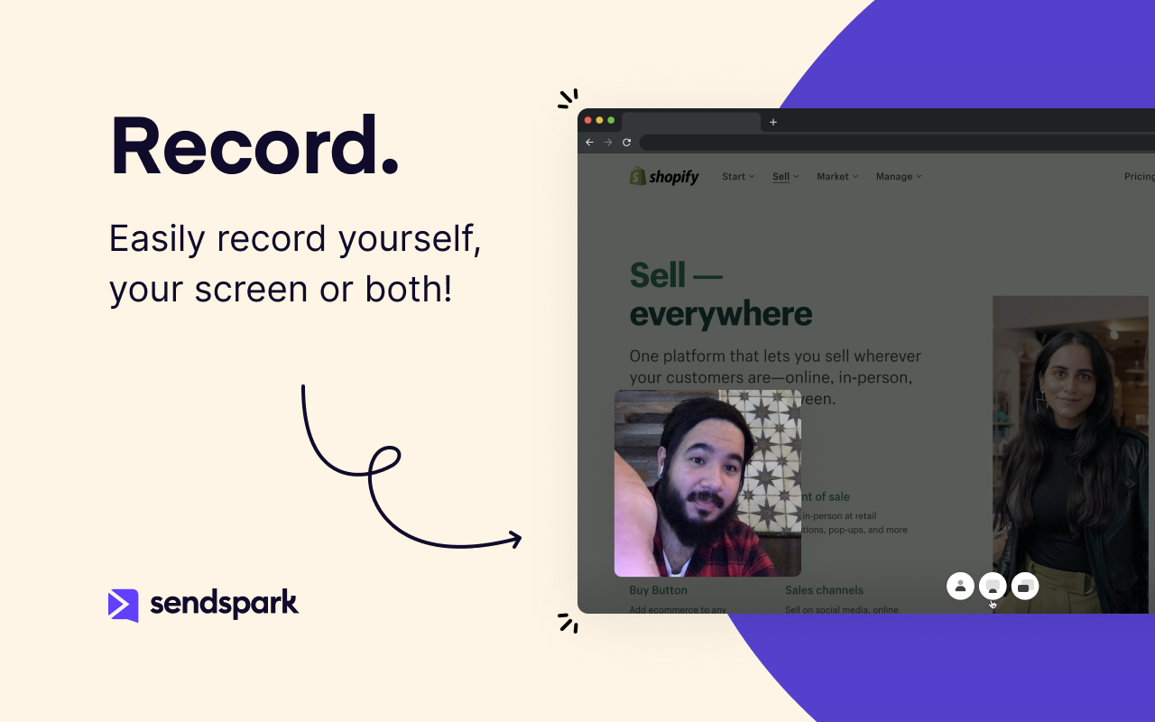 Sendspark Video and Screen Recorder截图2