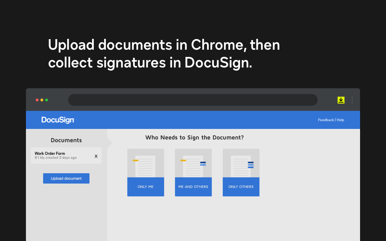 Docusign eSignature Chrome 浏览器版截图4