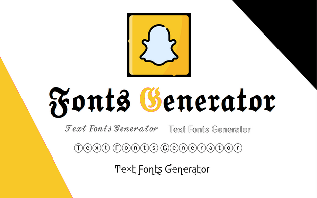 Snapchat Fonts Generator 😎截图1