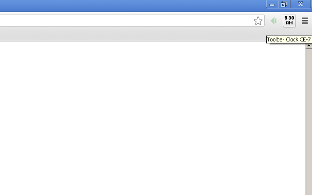 Toolbar Clock CE-7截图2