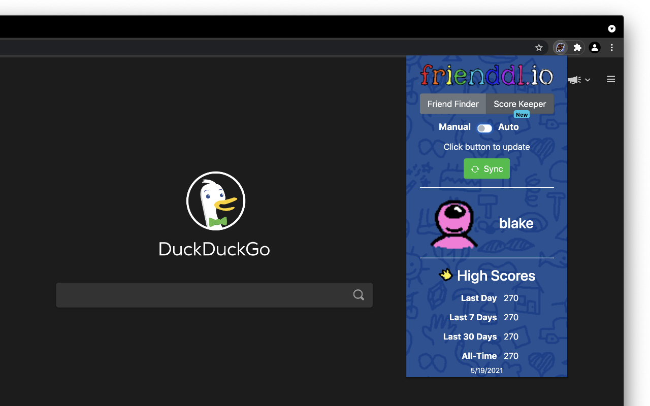 frienddl.io - score keeper截图1