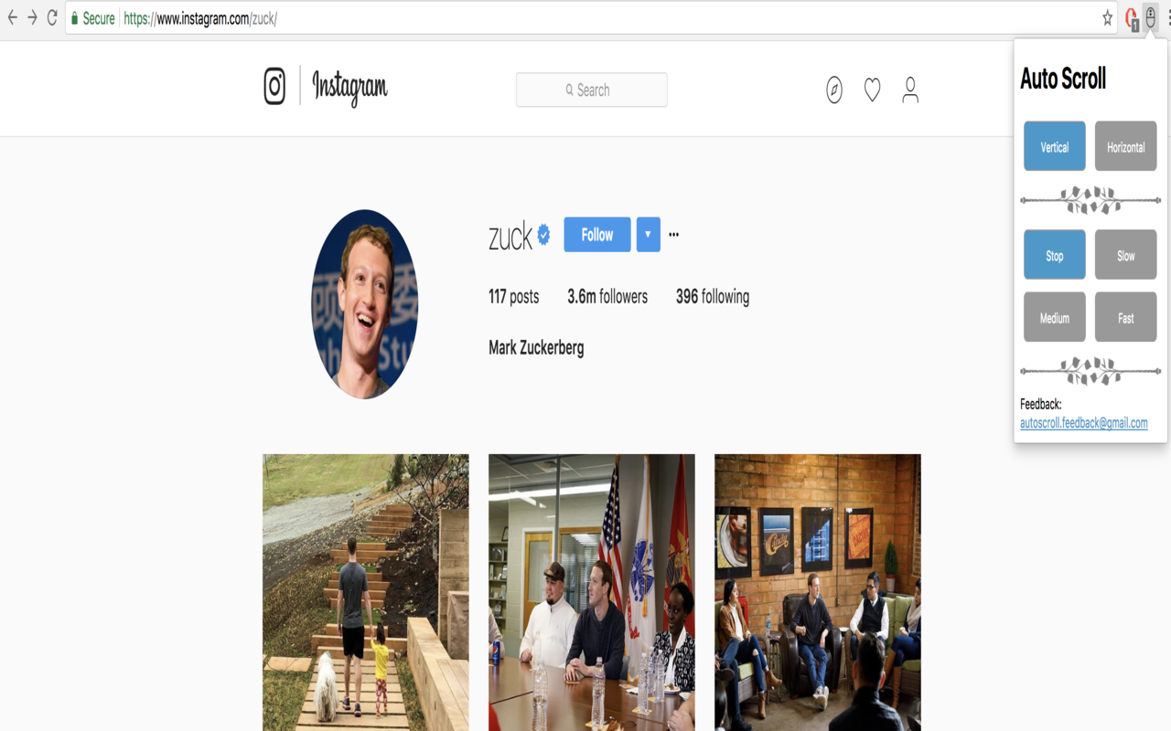 Auto Scroll: Effortless Page Navigation Chrome Extension截图1