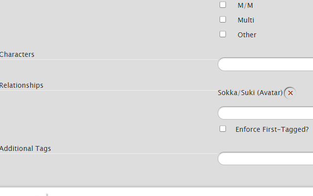 AO3 First Tag Search截图1