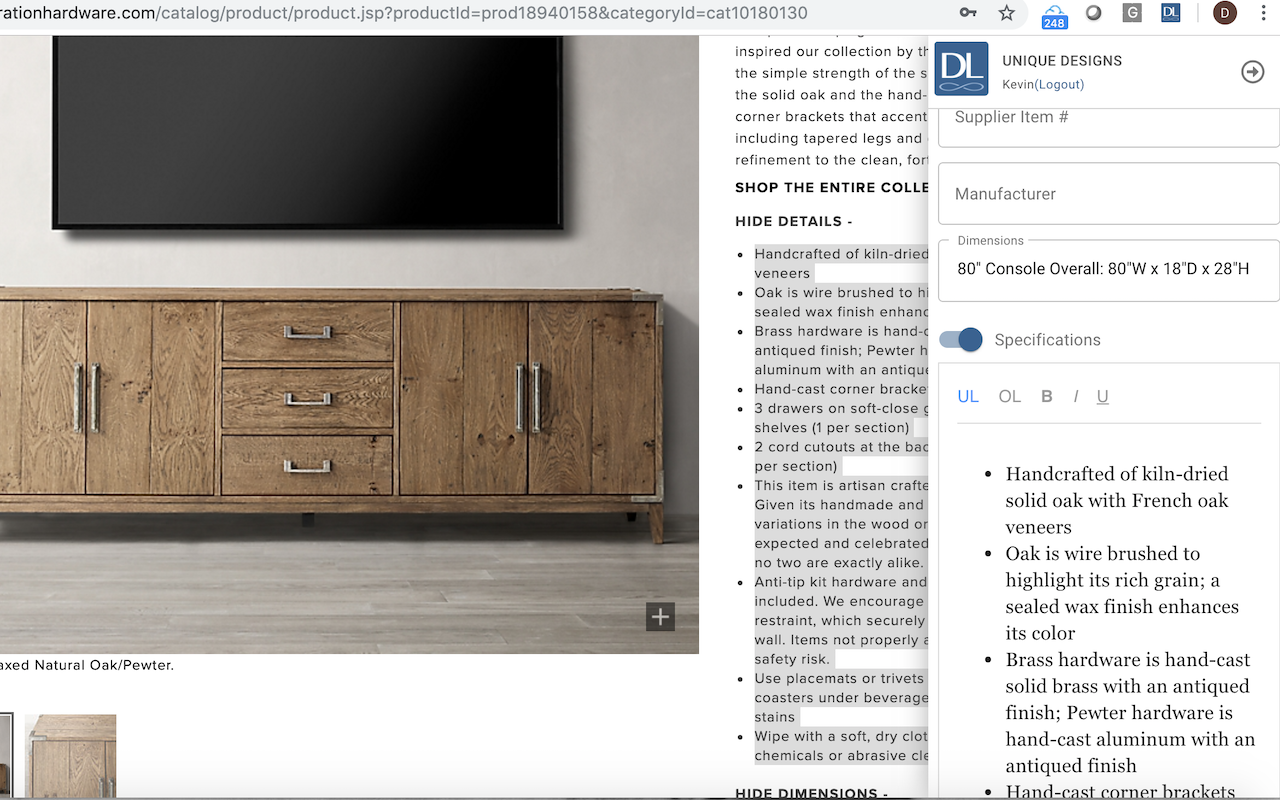 DesignerLogic Web Clipper截图1