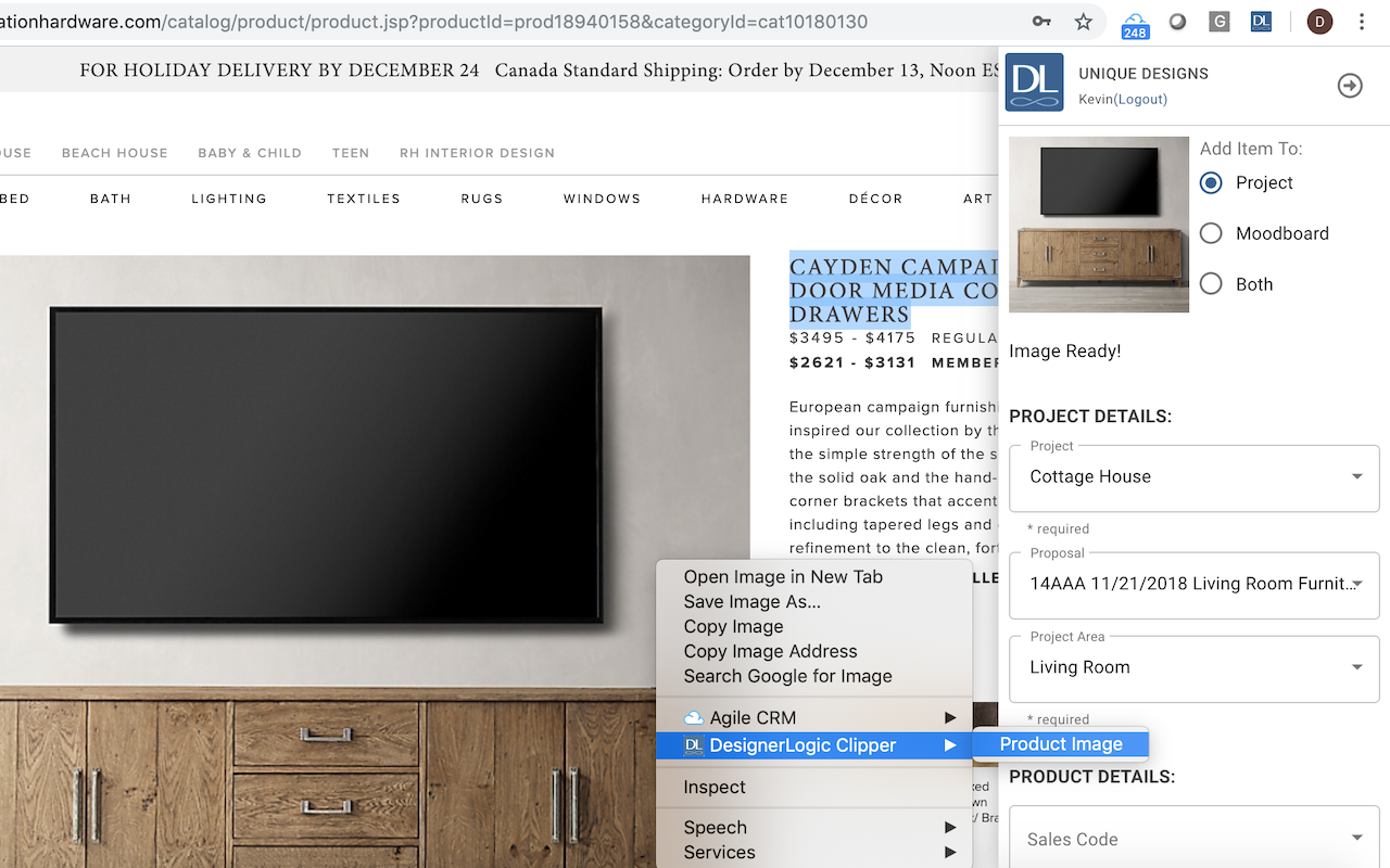 DesignerLogic Web Clipper截图2
