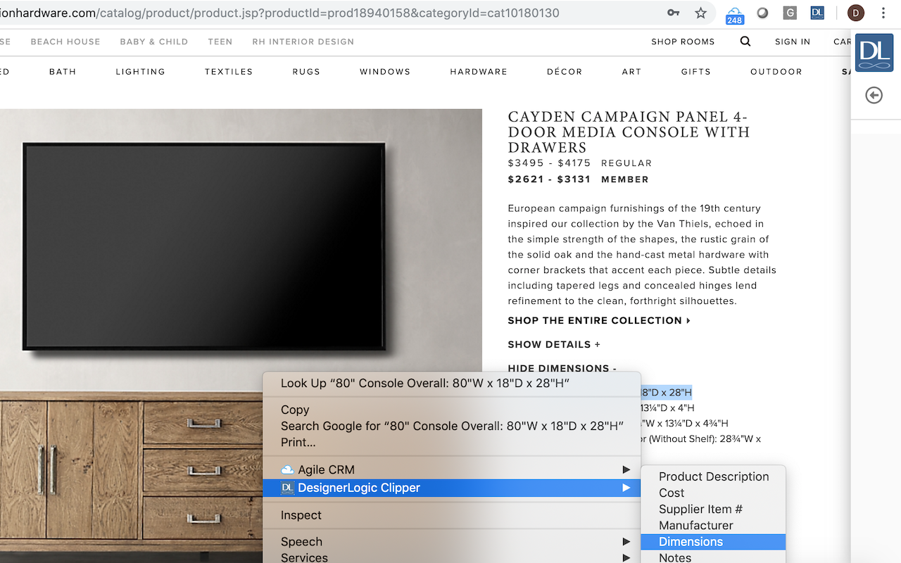 DesignerLogic Web Clipper截图4