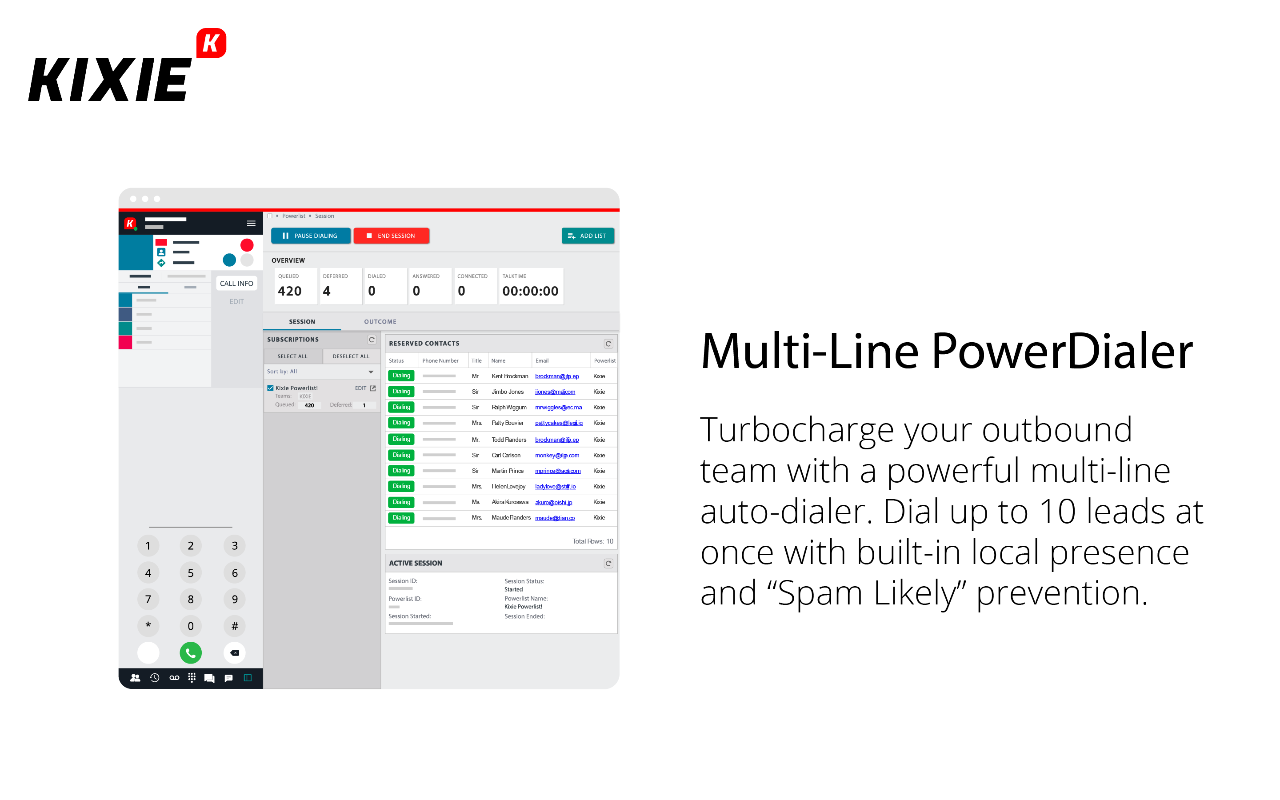 Kixie PowerCall截图3