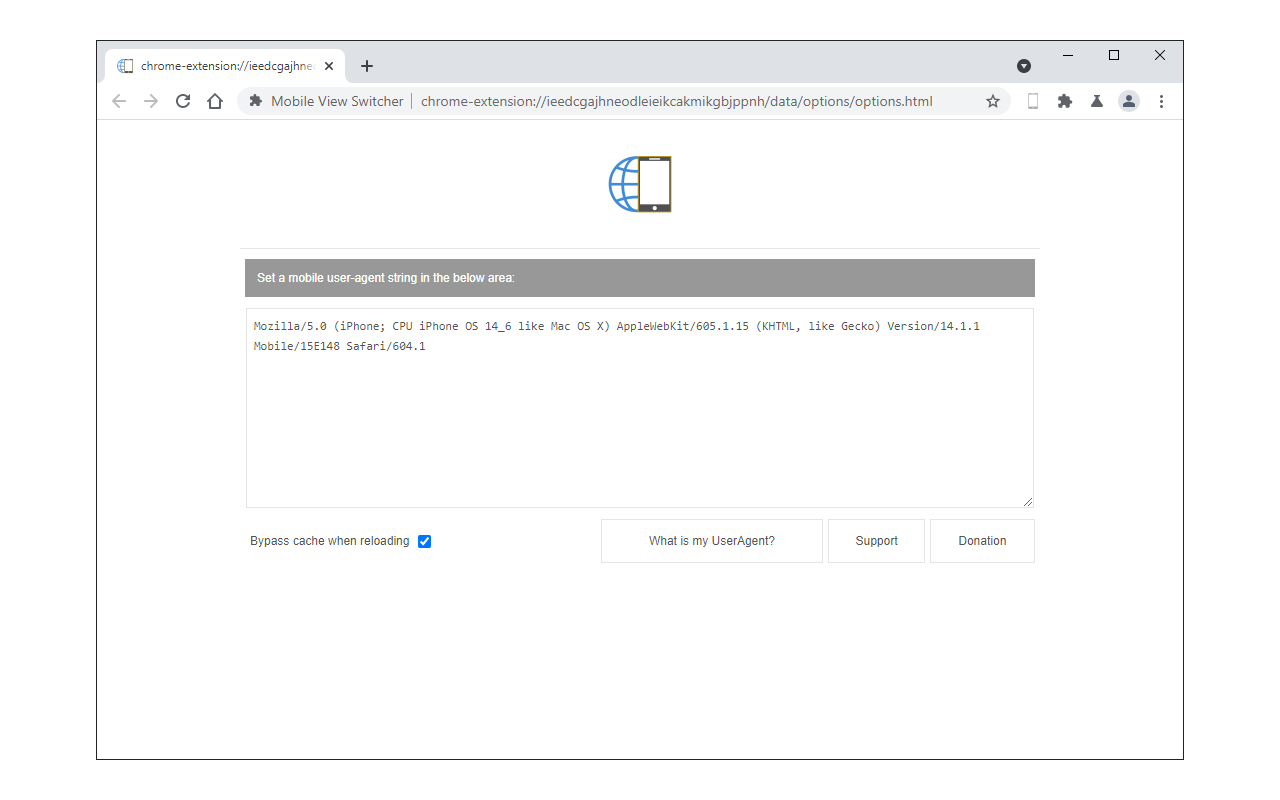 Mobile View Switcher截图2