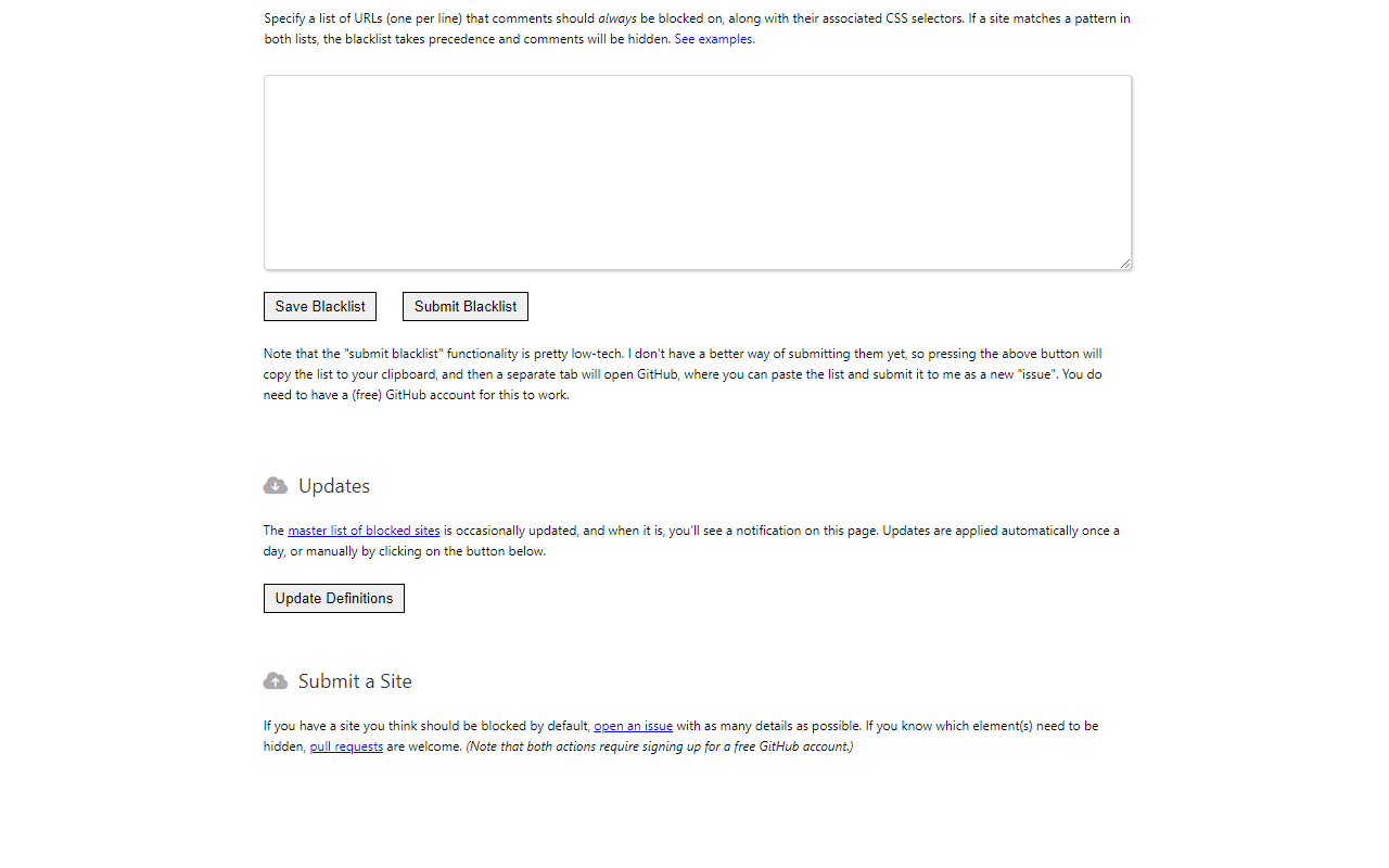 Hide Comments Everywhere截图1