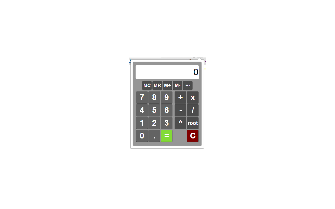 Clean Calculator Extension截图2