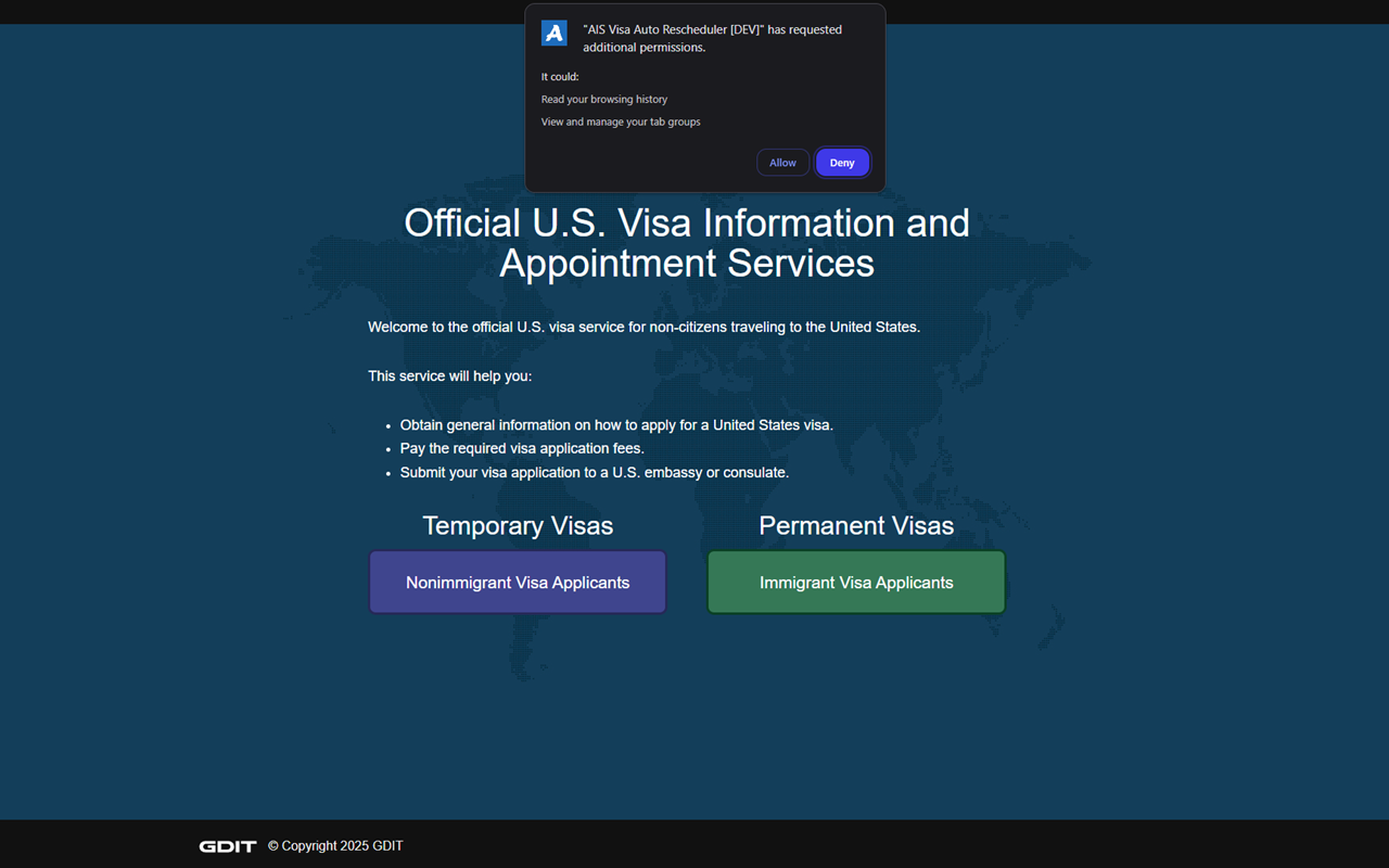 AIS Visa Auto Rescheduler截图3