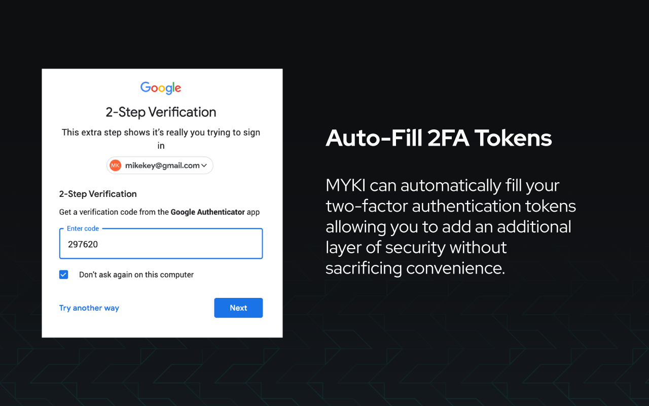 MYKI Password Manager & Authenticator截图1