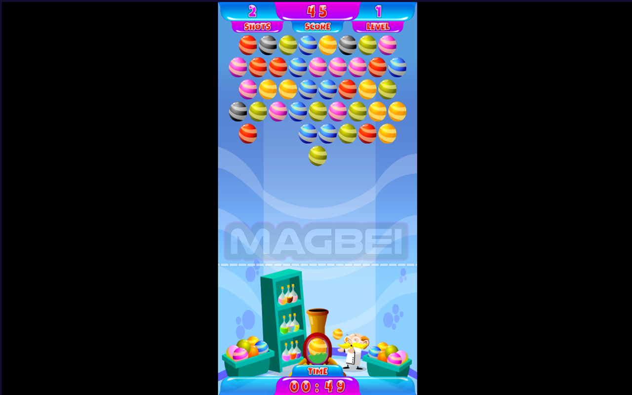 教授泡泡射击游戏 - 离线运行截图1