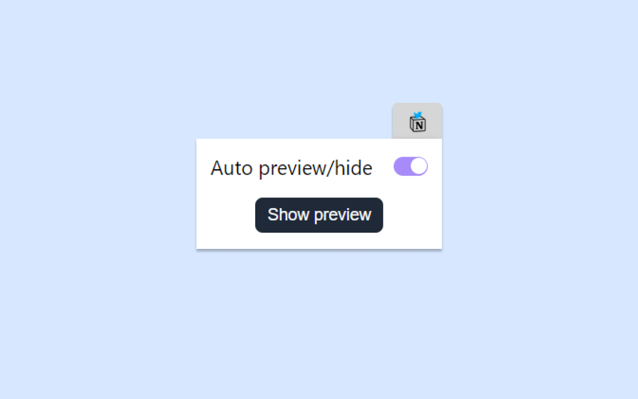 Notion Tweet Preview截图2