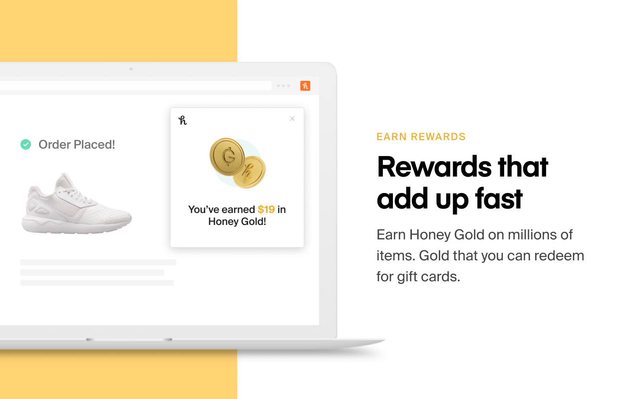 Honey: Automatic Coupons & Rewards截图1