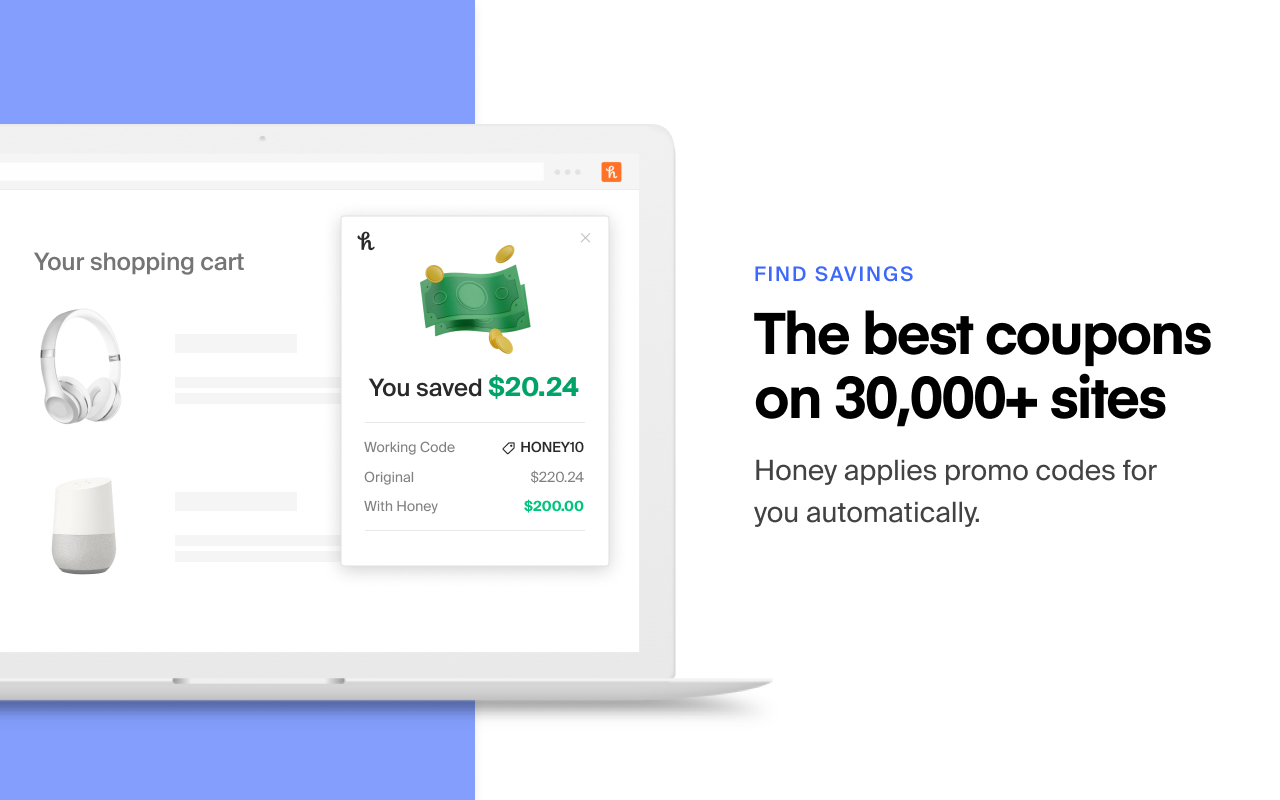 Honey: Automatic Coupons & Rewards截图4