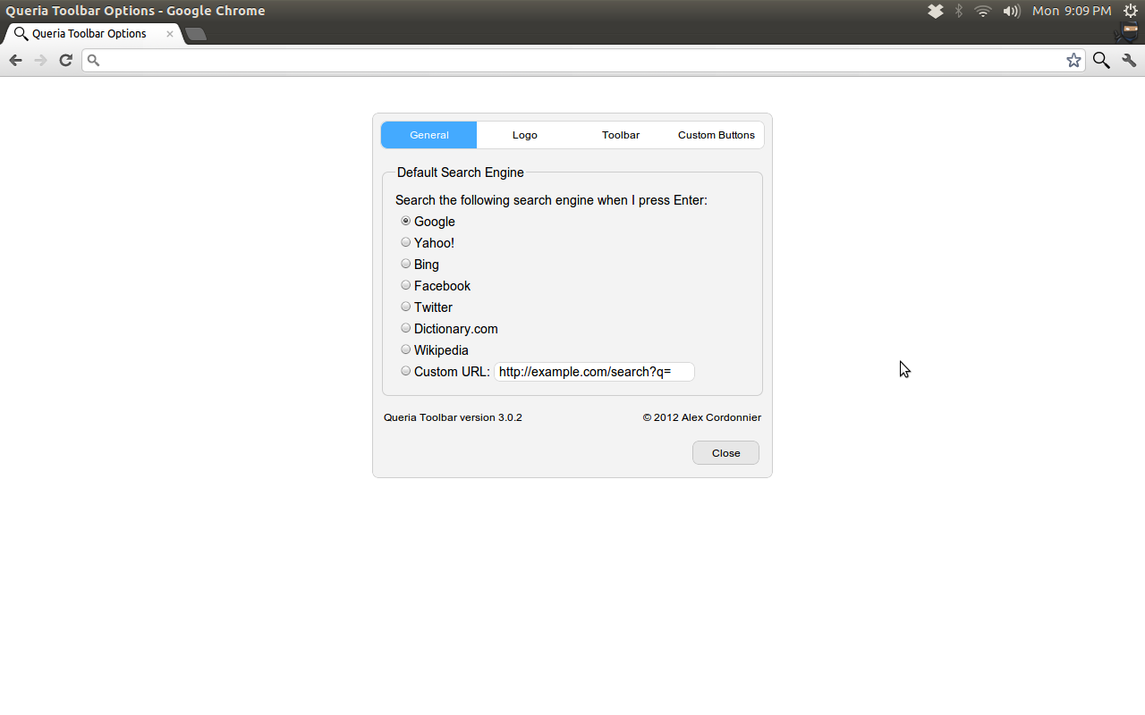 Queria Toolbar for Google Chrome™截图2