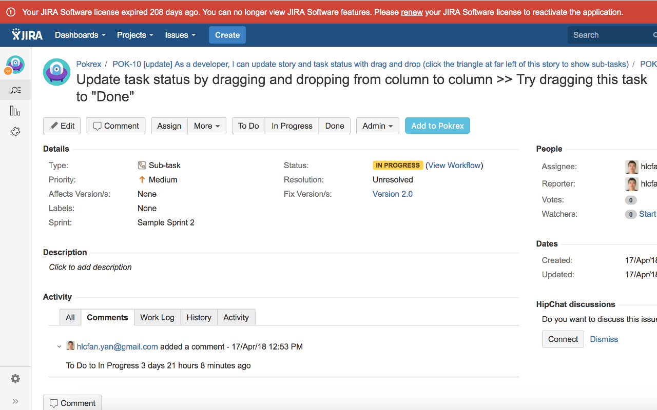 AgileMana JIRA assistant截图2