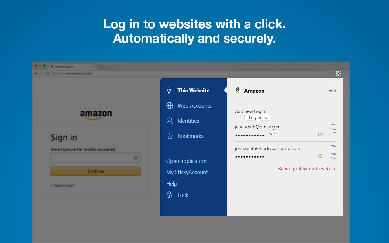 Sticky Password manager & safe截图4