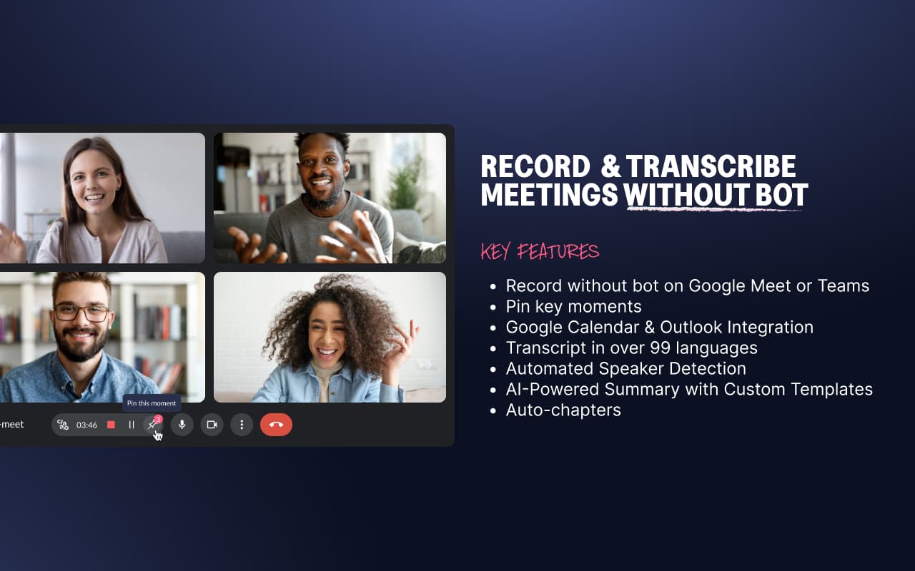 Claap - Meeting & Screen Recording截图3