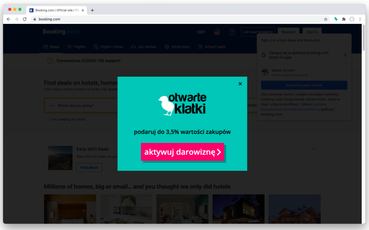 FaniMani.pl Donation Reminder截图1