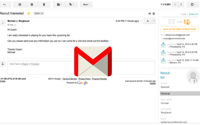 Front Rush Gmail Interactions截图1