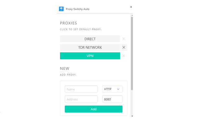 Proxy Switchy Auto截图2