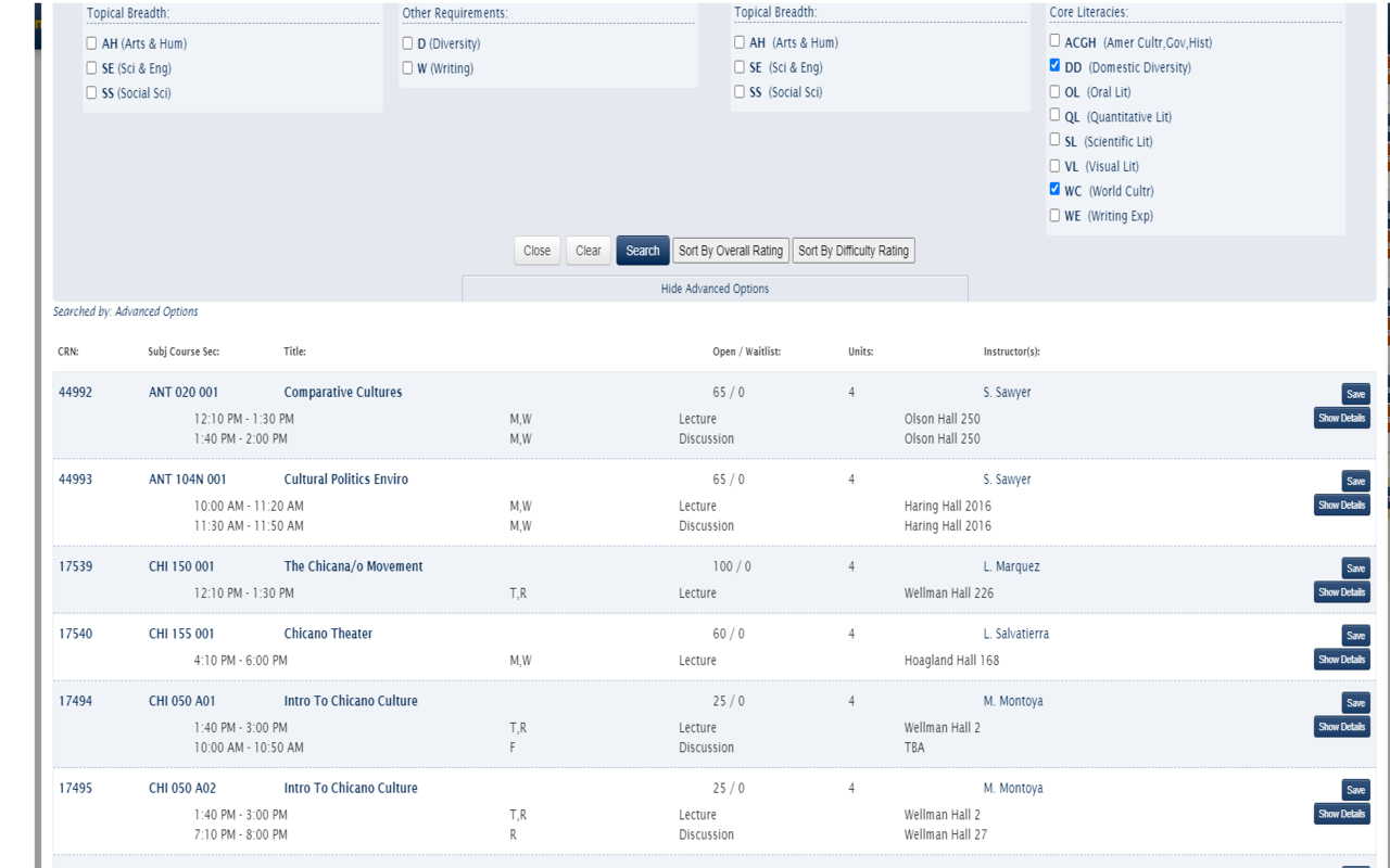 Sort My Classes截图1