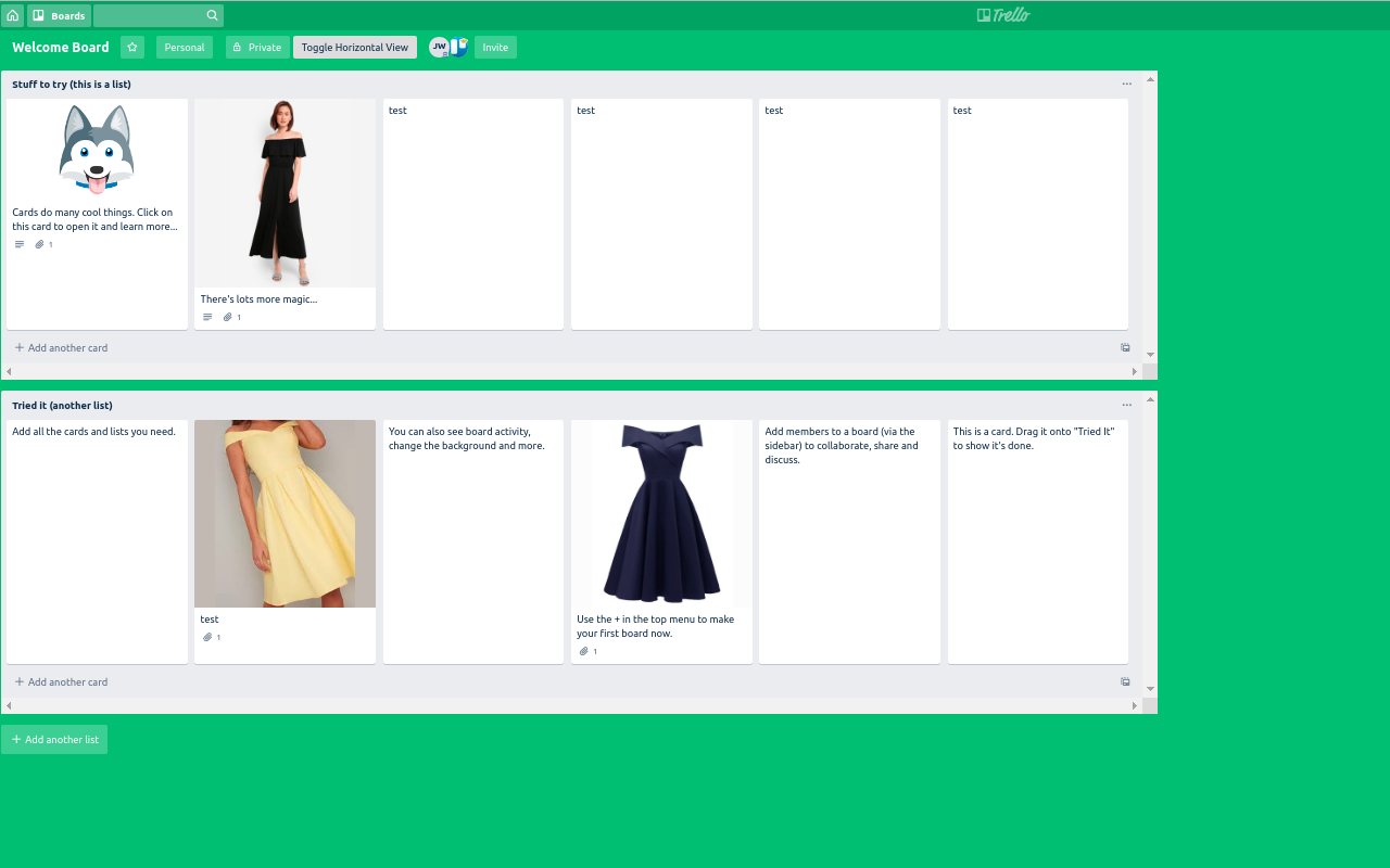 Trello Horizontal Lists截图1