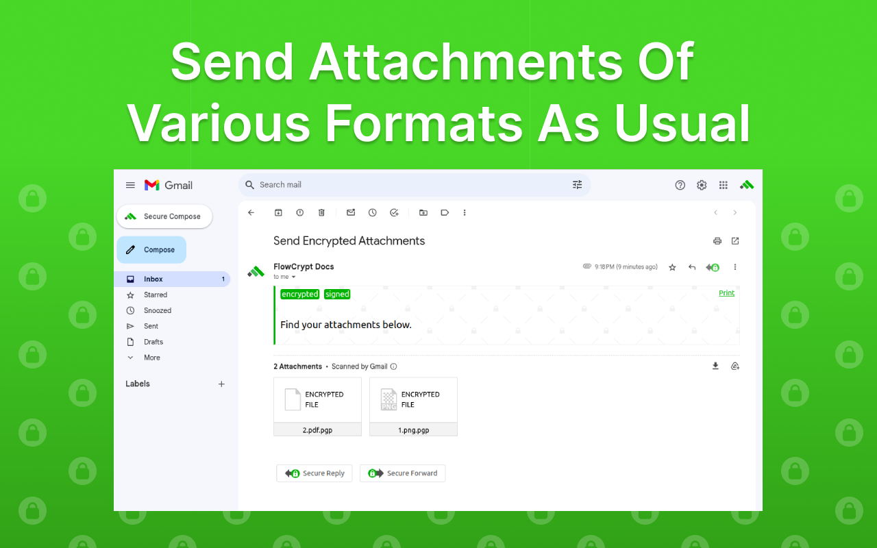 FlowCrypt: Encrypt Gmail with PGP截图1