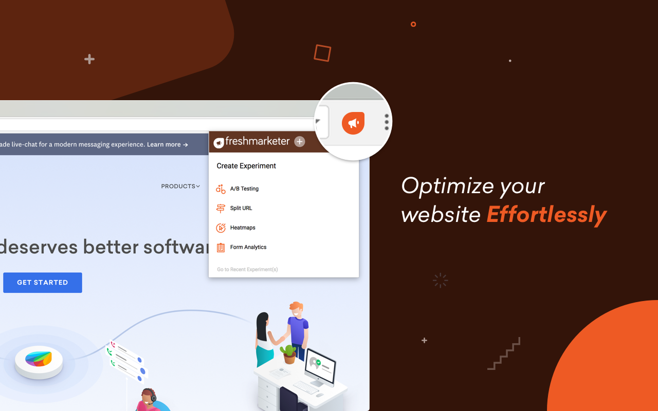Freshmarketer-A/B Testing & Heatmap Software截图2
