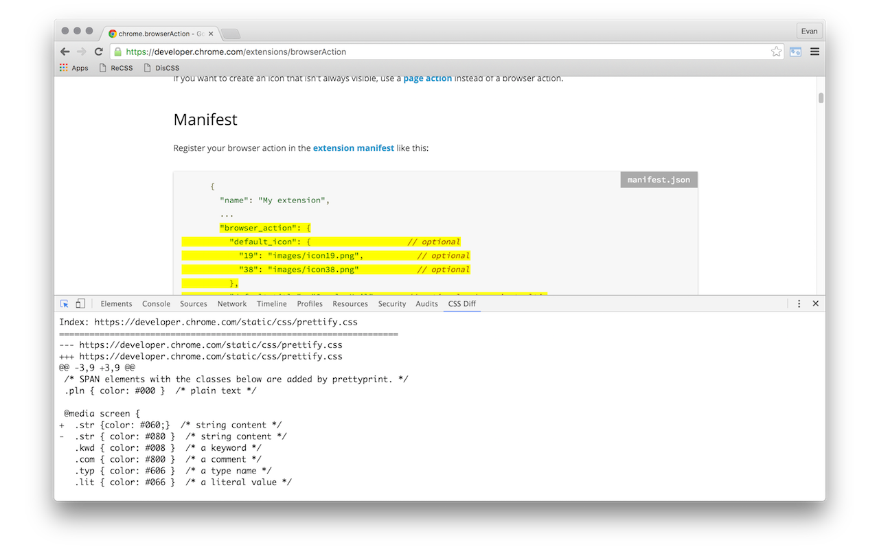 CSS Diff截图1