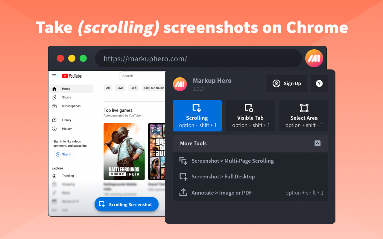 Scrolling Screenshot & Full Page Capture截图3