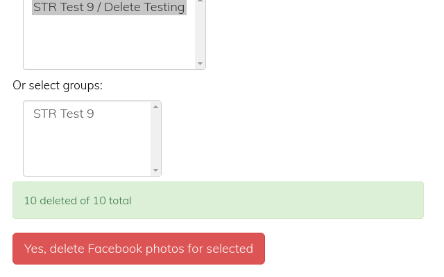 Sonlet Facebook Photo Deleter截图1