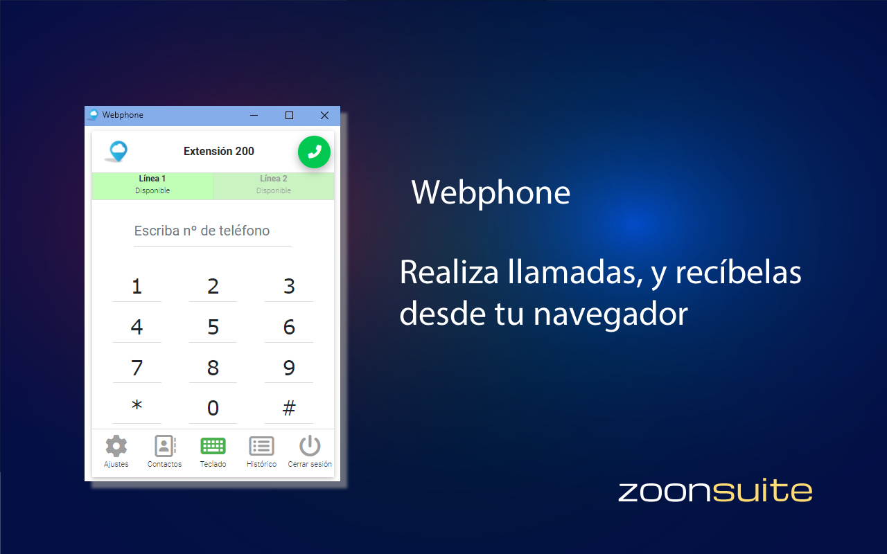 Zoon Suite - Web Phone截图1