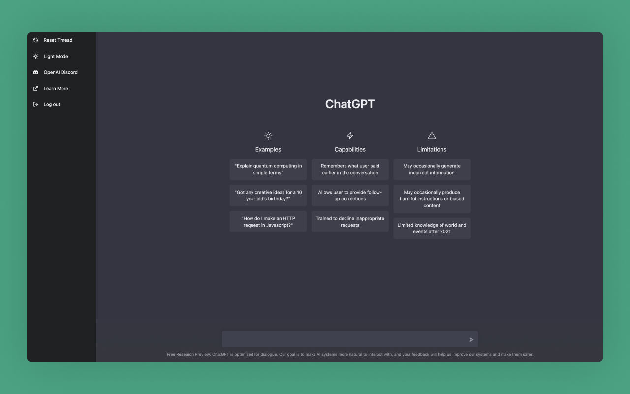 ChatGPT as a New Tab截图3