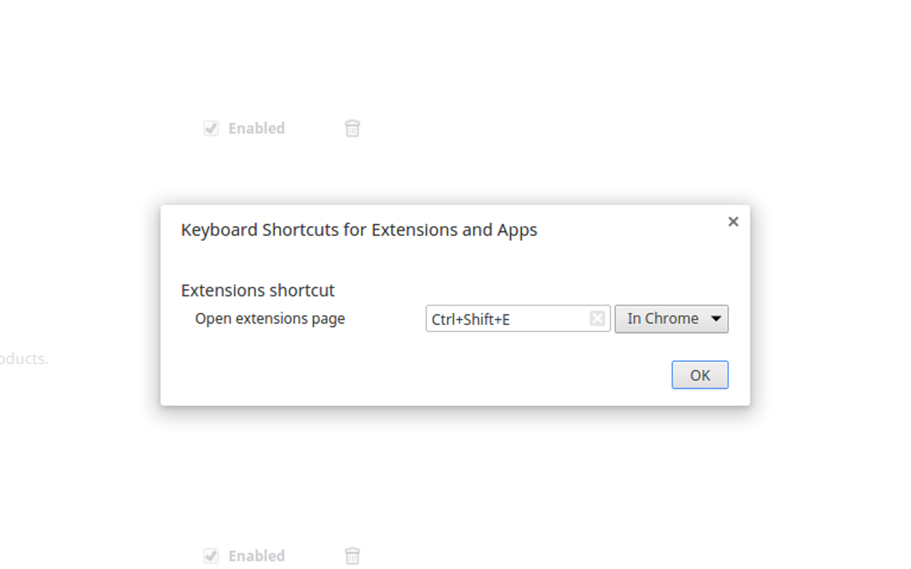 Extensions shortcut截图1