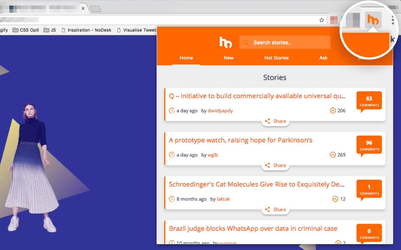 Hacker News Browser截图3