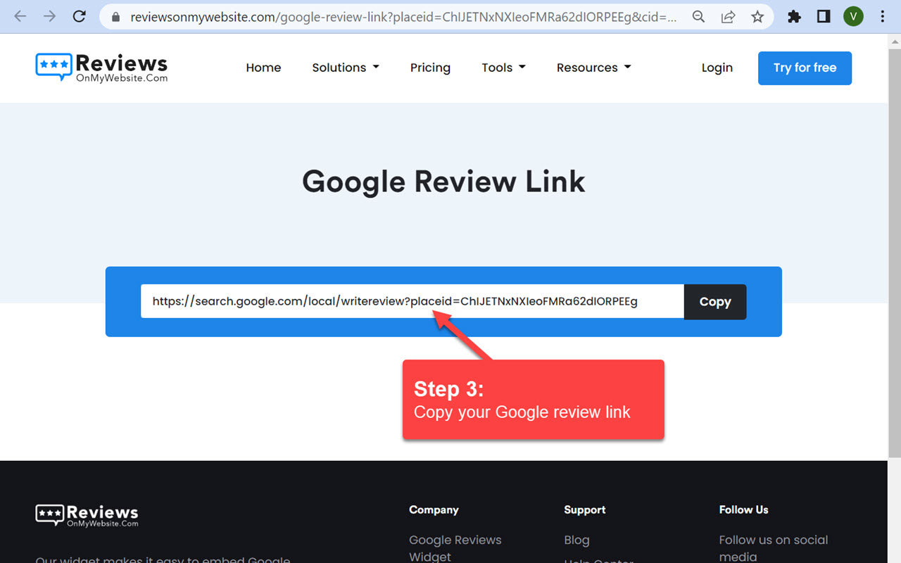 Google Review Link Generator截图2