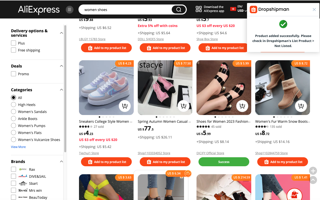 Dropshipman-Aliexpress Product Importer截图1