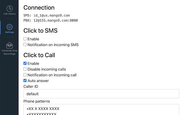 Click to Call/Texting Extension by Mango9截图4