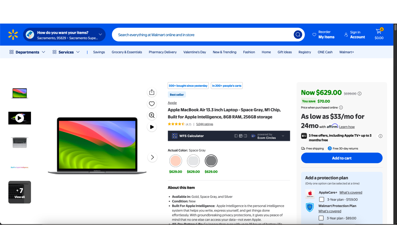 Walmart WFS Profit Calculator截图2