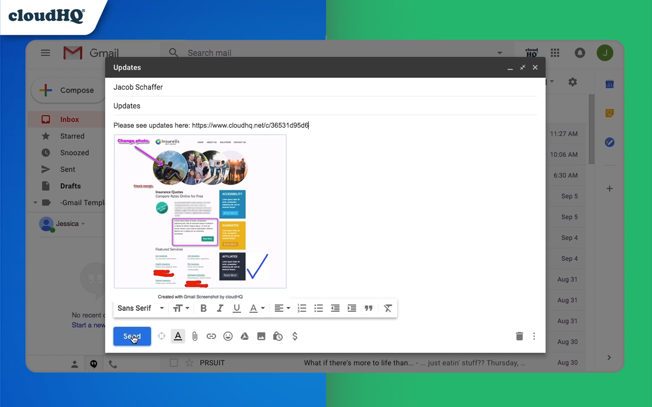 Screenshot Tool by cloudHQ截图2