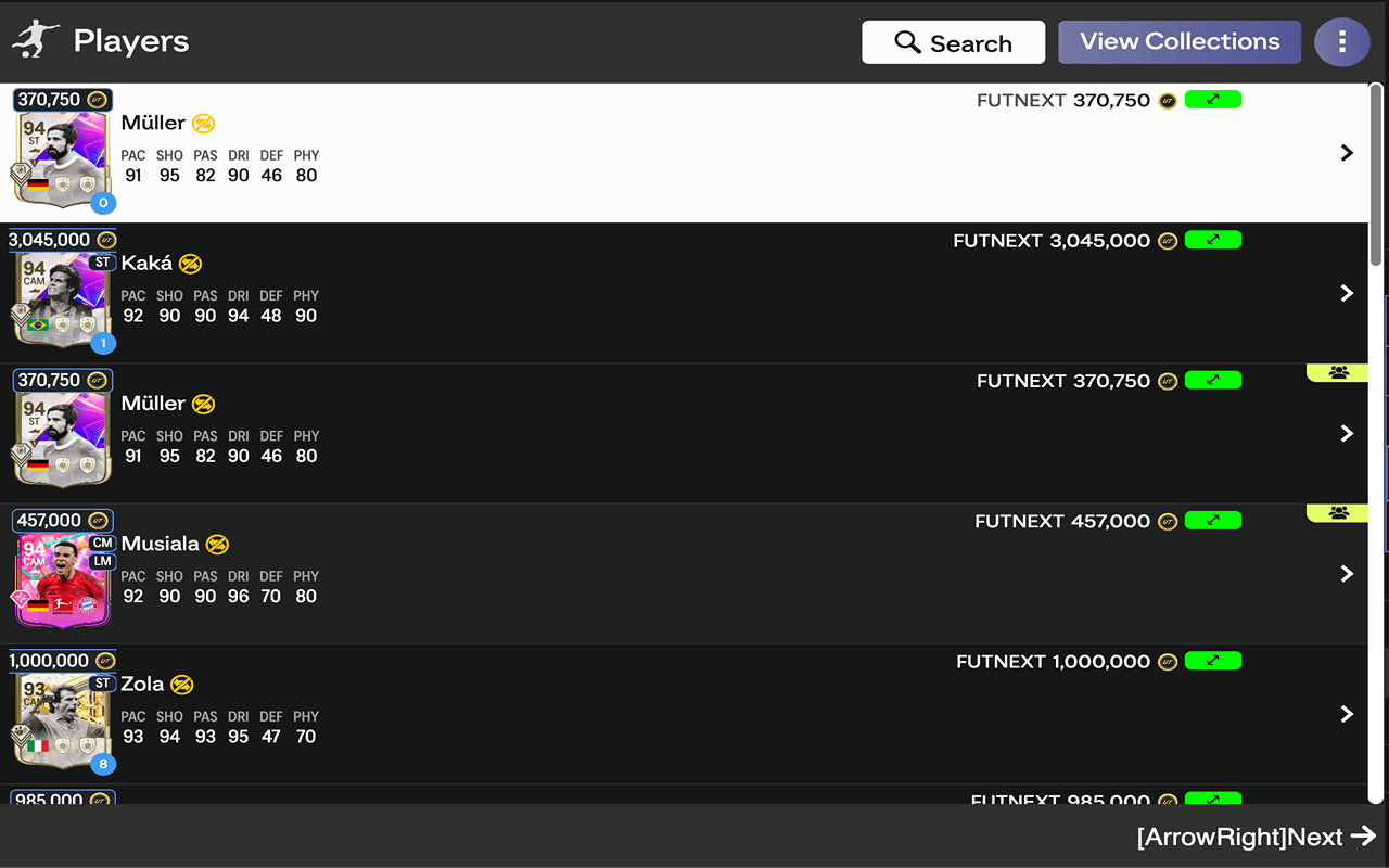FC26 Enhancer | SBC Solver, Trader & Keyboard Shortcuts截图1