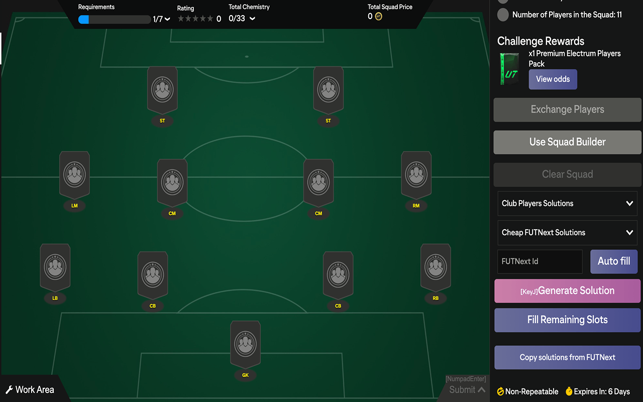 FC26 Enhancer | SBC Solver, Trader & Keyboard Shortcuts截图3