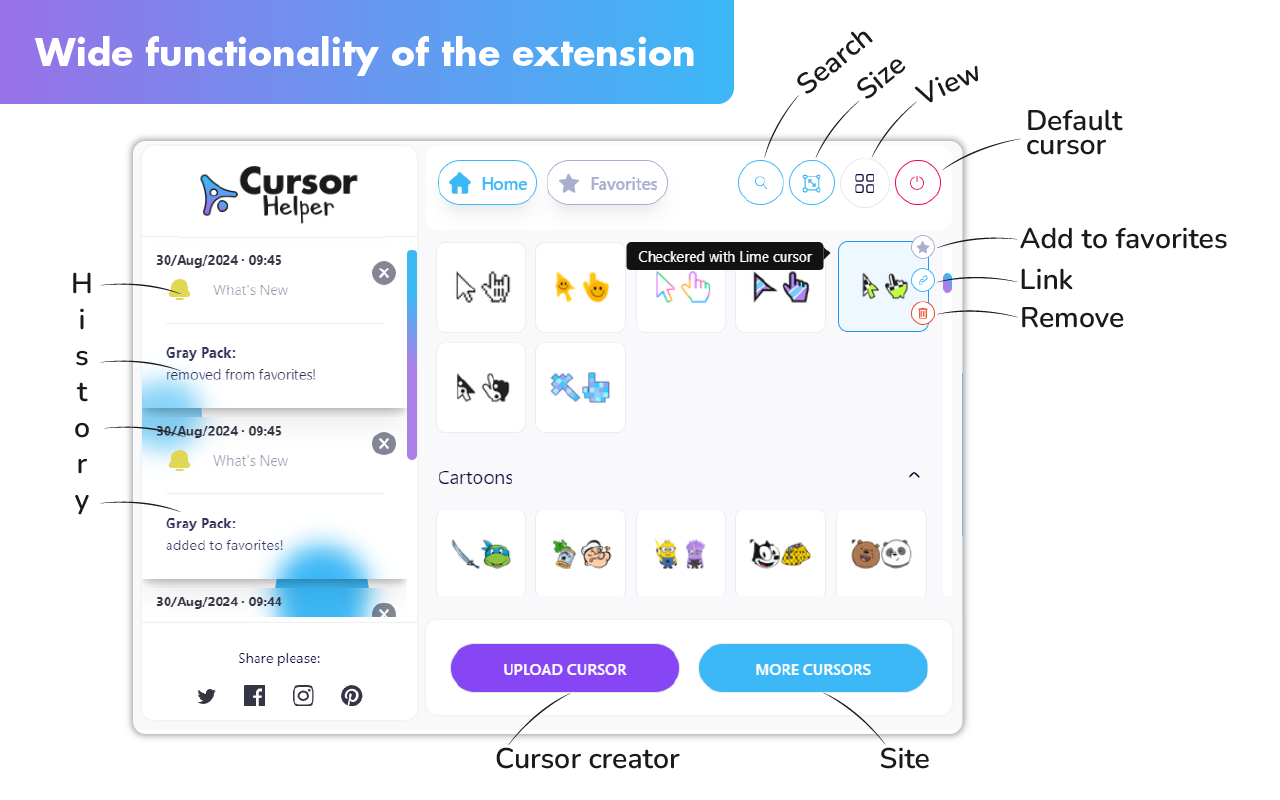 Cursor Helper - 自定义光标截图4