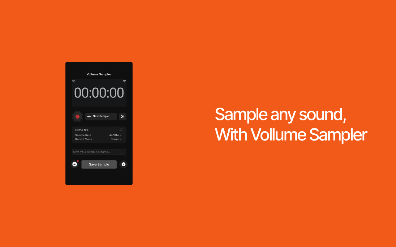 Vollume Sampler截图2