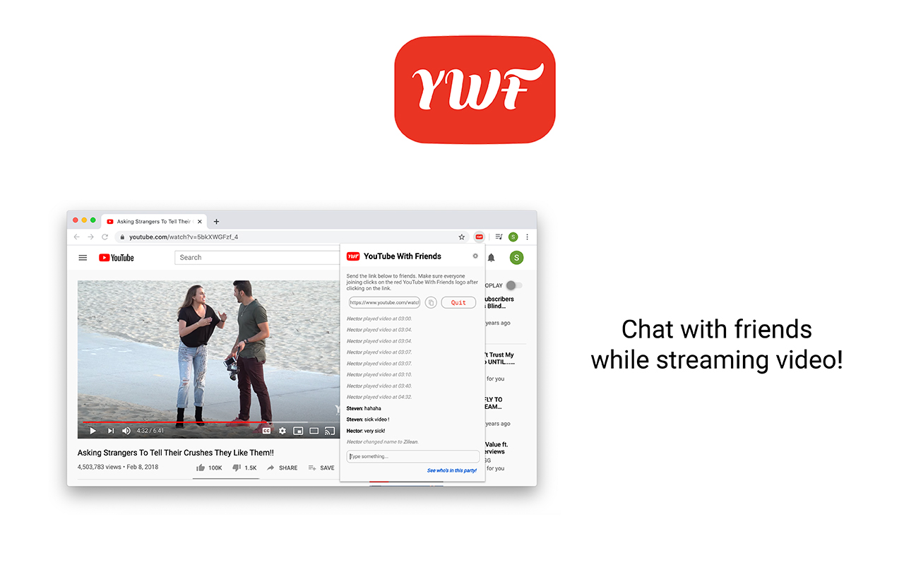 YouTube With Friends截图1